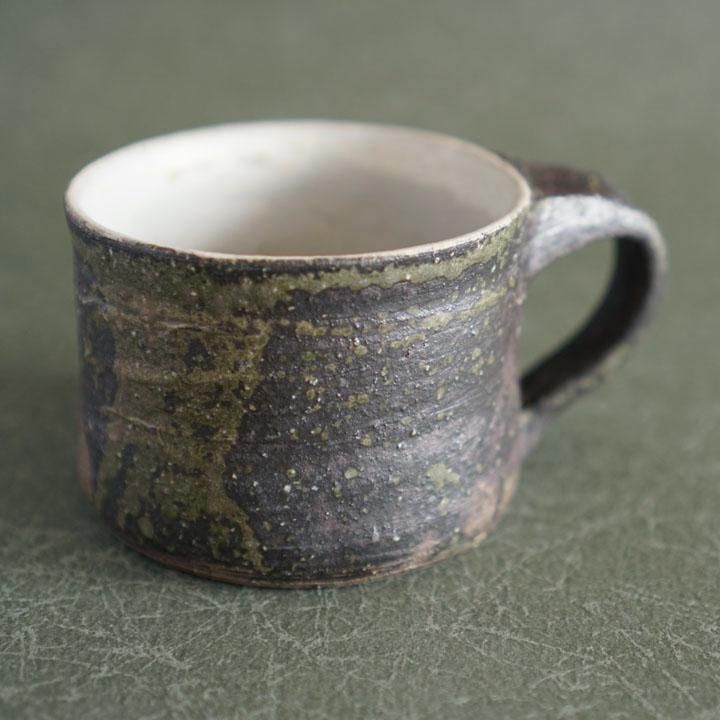 遠藤素子　スープカップ、フリーカップ 遠藤素子 つつ片口 大 粉引き - 作家ものの器と生活雑貨 on-la