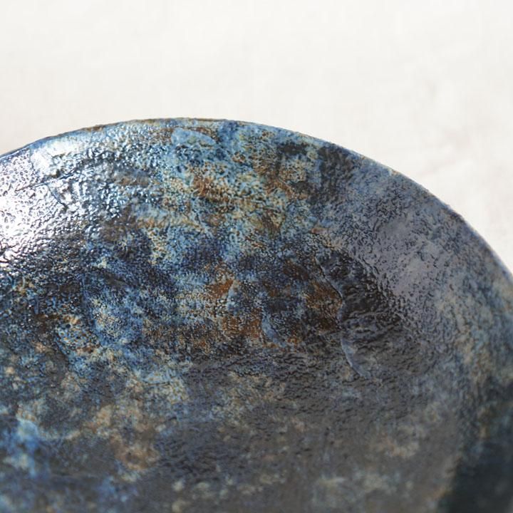 陶工房つばめ 平井悠一 青鉢 - 作家ものの器と生活雑貨 on-la