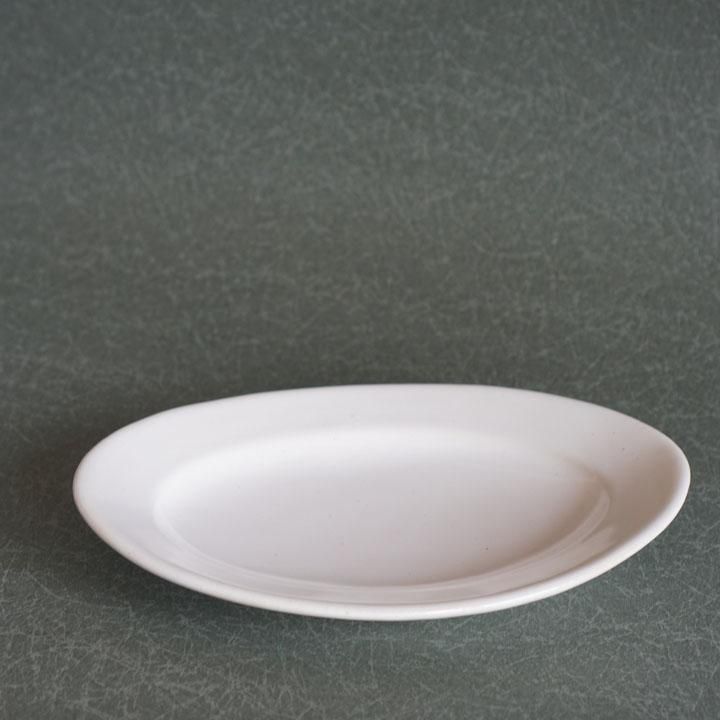 Awabiware岡本純一 オーバル皿M-青マット 和食器通販｜さわらぎ