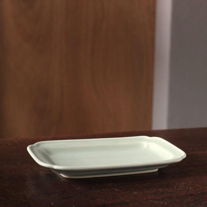 awabi ware｜角切長方皿