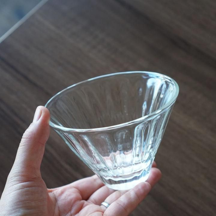 ガラス工芸 塩谷由佳乃 キラキラデザートカップ - 作家ものの器