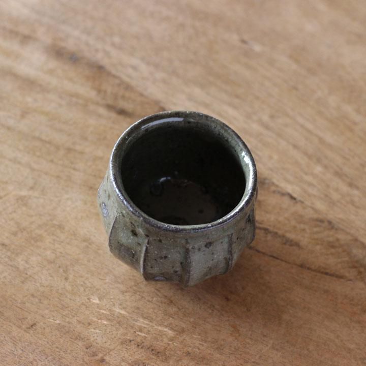 山本泰三 野浅葱面取ミニカップ - 作家ものの器と生活雑貨 on-la