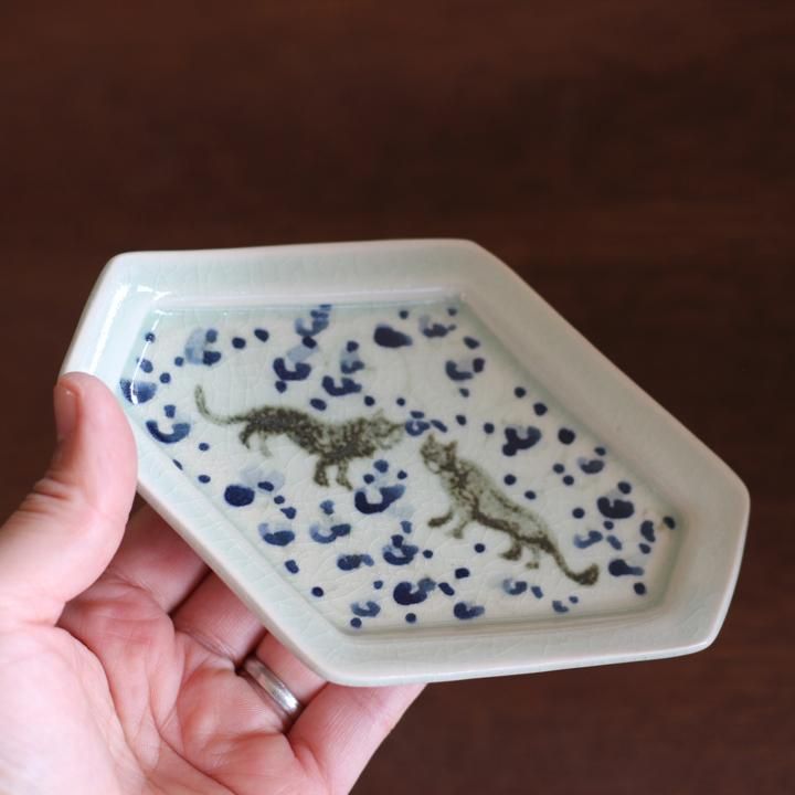 石井桃子 ひし形皿 - 作家ものの器と生活雑貨 on-la-cru（オンラクル）