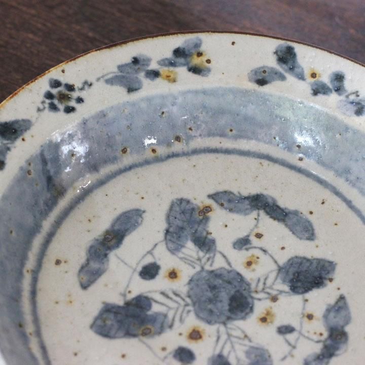 コウホ窯 市野吉記 安南手 リム深皿【45】 - 作家ものの器と生活 コウホ窯 市野吉記 安南手 リム深皿【45】 - 作家ものの器と生活