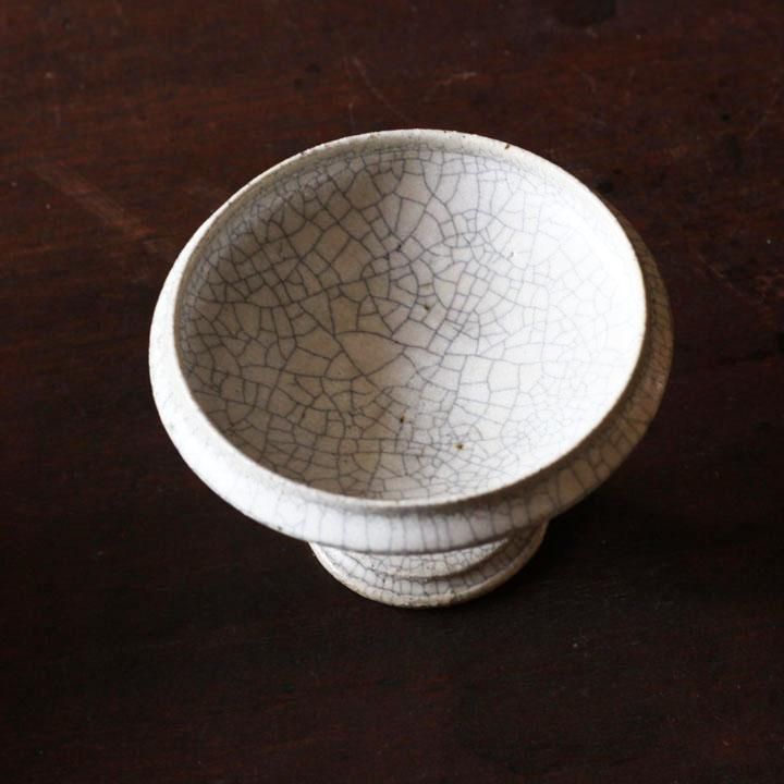 藤原純 コンポート 墨白 - 作家ものの器と生活雑貨 on-la-cru