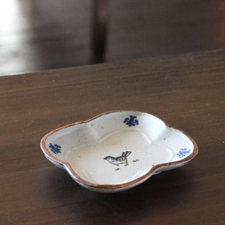 光萌窯 中西申幸 四つ葉絵皿 小 【3】 - 作家ものの器と生活雑貨 on-la