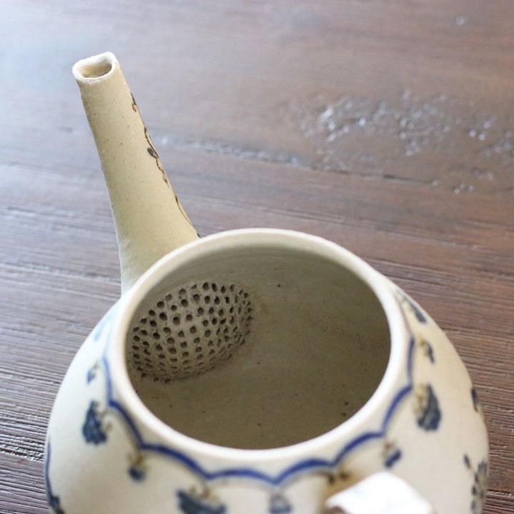 光萌窯 中西申幸 鳥遊戯画ポット【4】 - 作家ものの器と生活雑貨