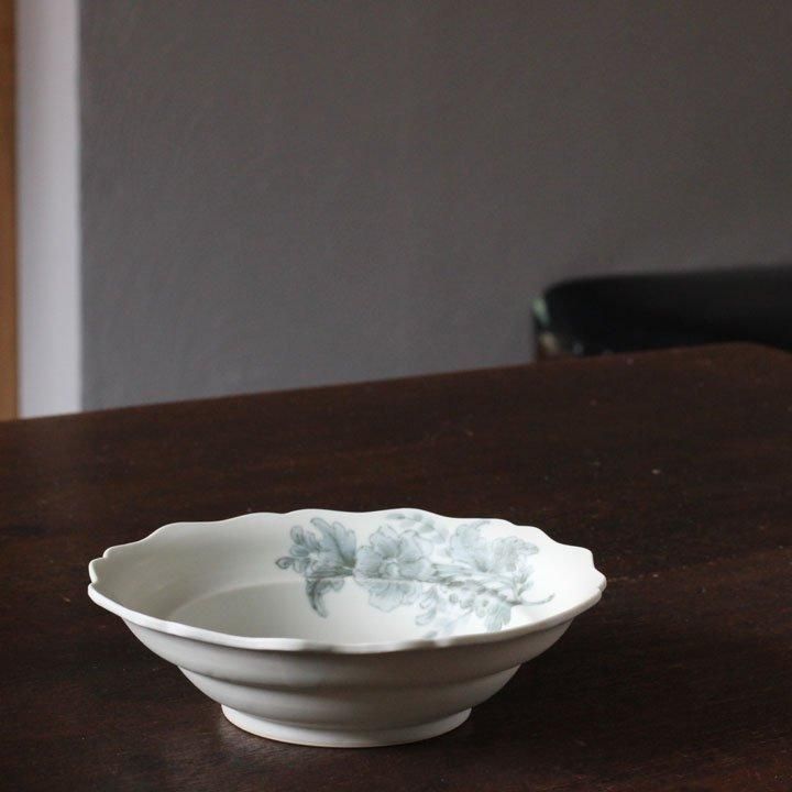 堀畑蘭 6寸鉢 鉄絵 花摘み - 作家ものの器と生活雑貨 on-la-cru