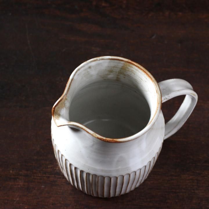 石渡磨美 コーヒーサーバー 白 A - 作家ものの器と生活雑貨 on