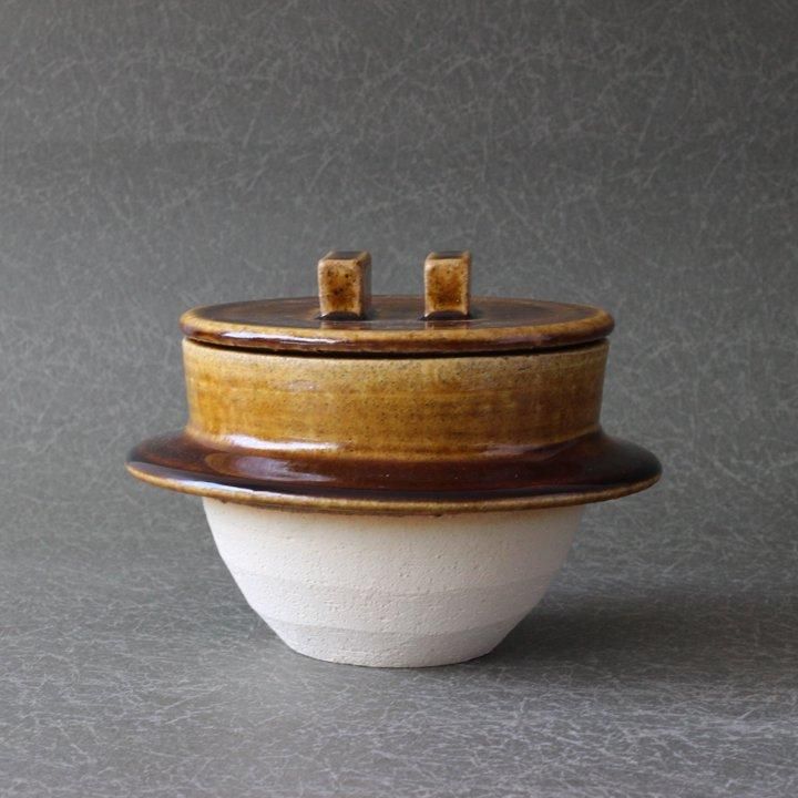 閑心窯 大杉康伸 かまどはん 茶×白 - 作家ものの器と生活雑貨 on 閑心窯 大杉康伸 かまどはん 茶×白 - 作家ものの器と生活雑貨 on