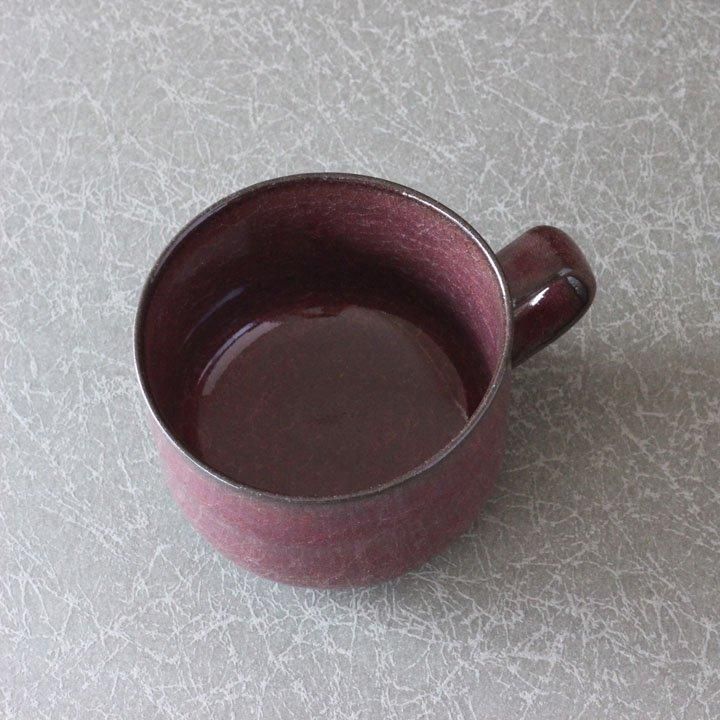 河合卯之助 葡萄画 八角 珈琲器 六客 共箱 小さめ コーヒー