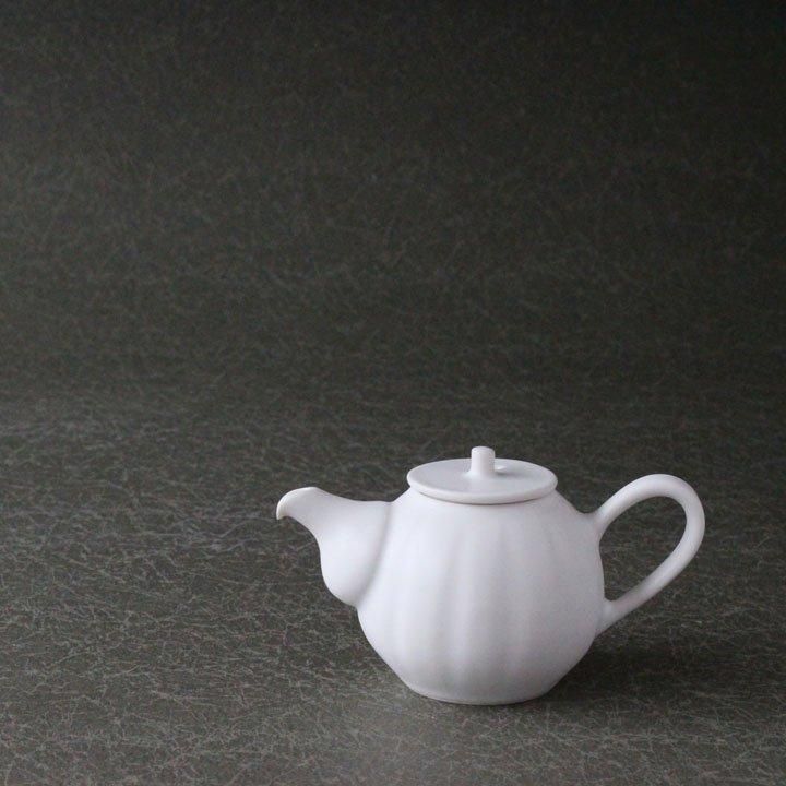 藤村佳澄 茶壺 白 - 作家ものの器と生活雑貨 on-la-cru（オンラクル）