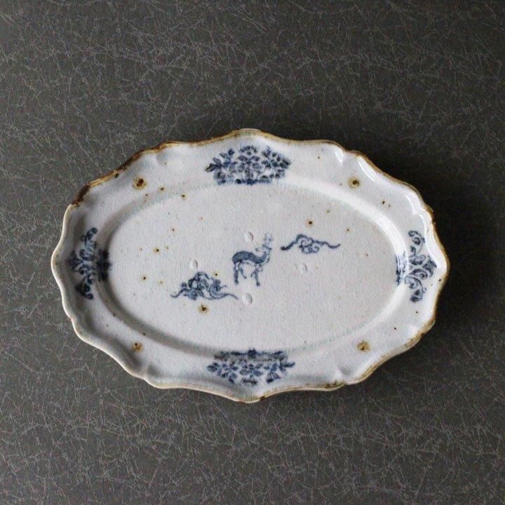 コウホ窯　市野吉記　バッチャン　輪花皿 161380830_o3.jpg?