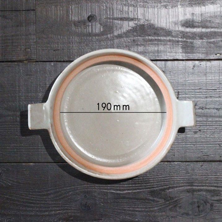 遠藤素子 土鍋 M 白 - 作家ものの器と生活雑貨 on-la-cru（オンラクル）