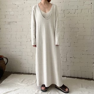 <img class='new_mark_img1' src='https://img.shop-pro.jp/img/new/icons1.gif' style='border:none;display:inline;margin:0px;padding:0px;width:auto;' />Recycle Denim Knit 2way Dress