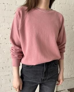 SWEATSHIRT ZINNIA OVERDYEの商品画像