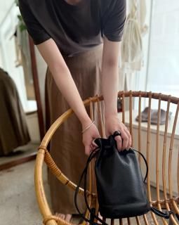 CANDY DROW STRING BAG  BLACKの商品画像