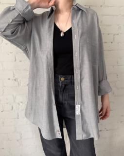 Greige Stripe Shirtsの商品画像