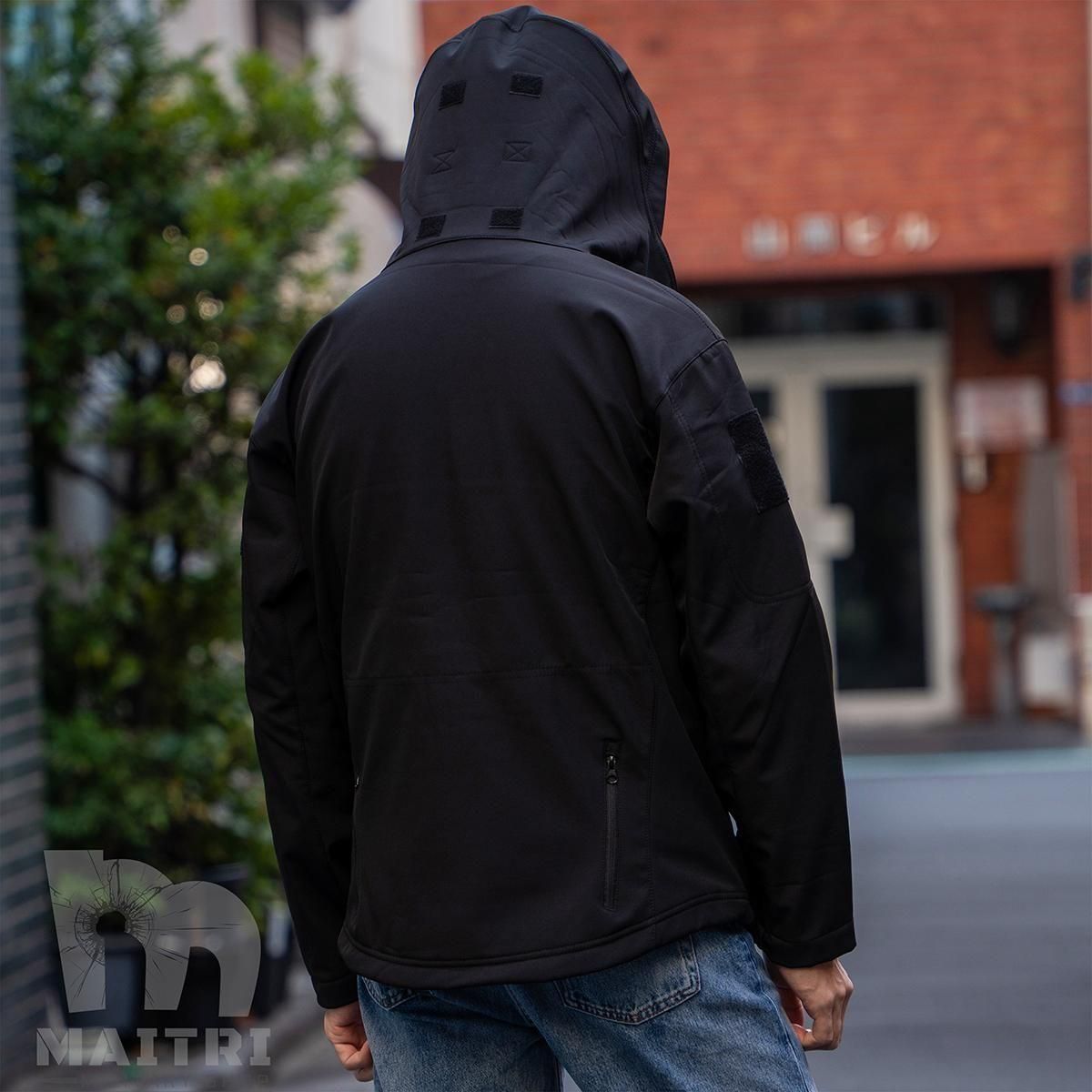 00s  ソフトシェルジャケット ブラック M ソフトシェルジャケット - ミリタリーショップ マイトリー / サバゲ