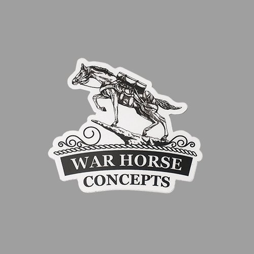 ［WAR HORSE］ロゴステッカー