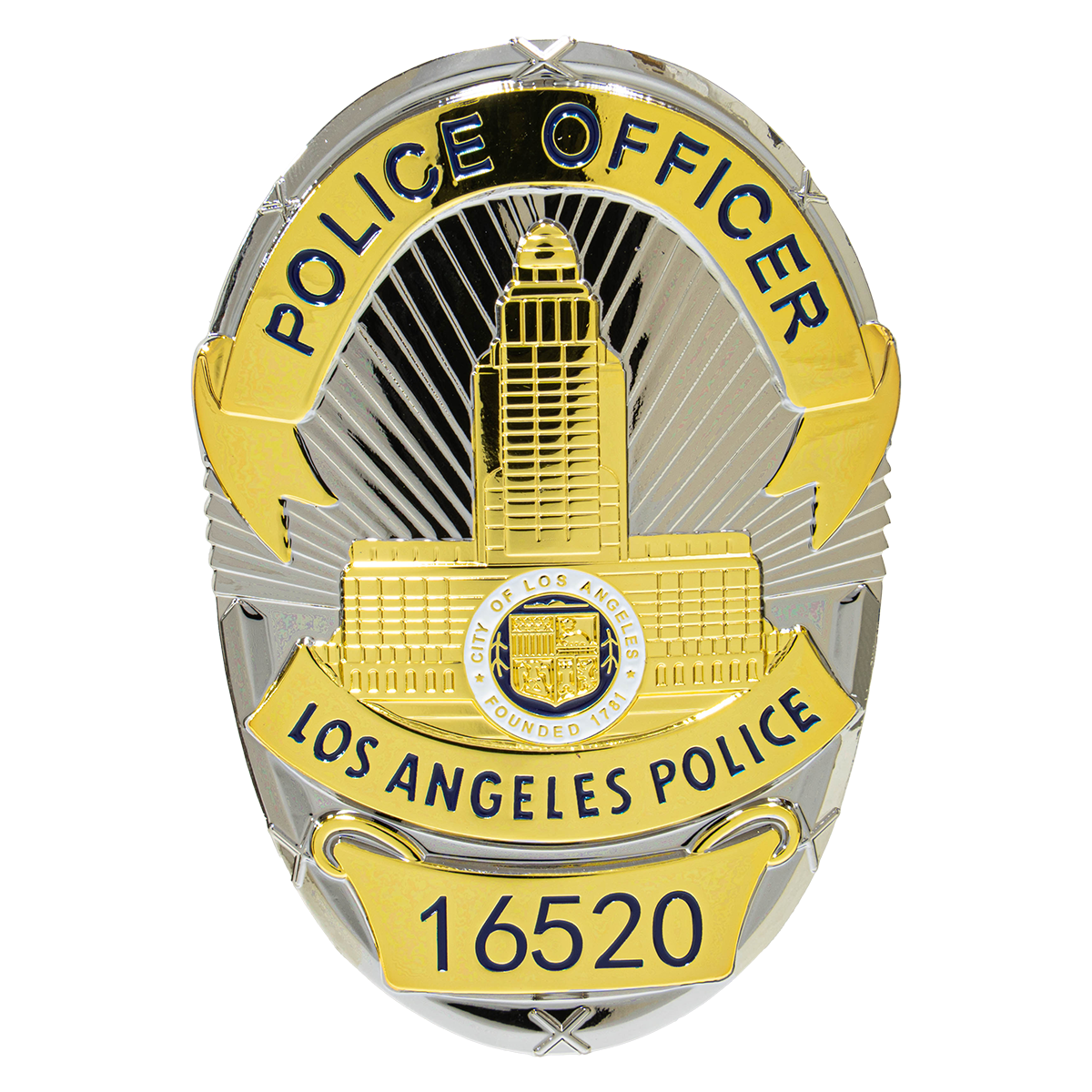 LAPD ルテナントレプリカバッジ ポリスバッジバッジクリップ付き LAPDバッジ レプリカ - ミリタリーショップ マイトリー / サバゲ