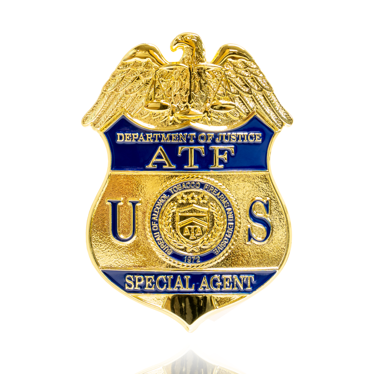 し*る様 ポリスバッジ　ATF ホルダー付き し*る様 ポリスバッジ ATF ホルダー付き Amazon.co.jp: ポリス