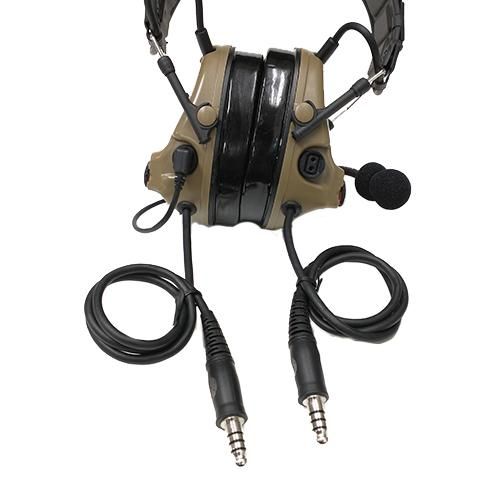 TAC-SKY Comtac III タイプ DUAL PTTヘッドセット ミリタリー