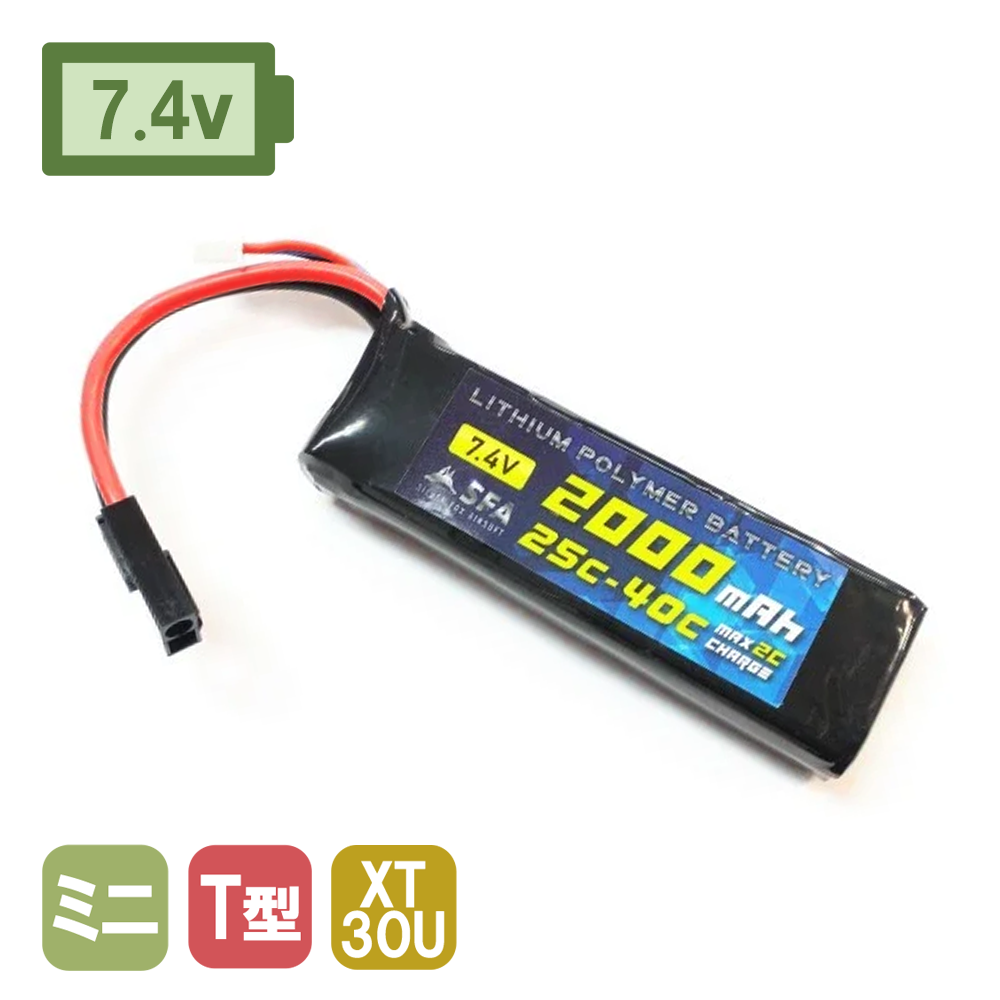SFA7.4v 2000mAh 25C-40C ݥХåƥ꡼ ߥS