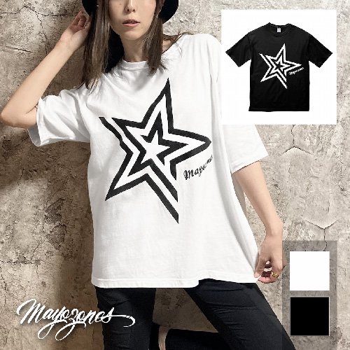 ［MAYOZONES］STAR Bigシルエット Tシャツ