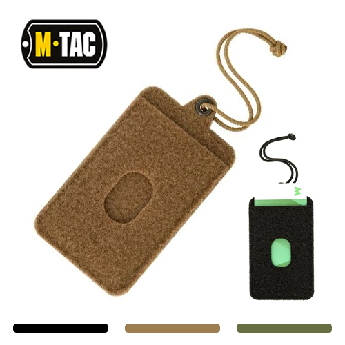 M-TacTactical Badge Holder Hook Surface Hanging ID Card Case