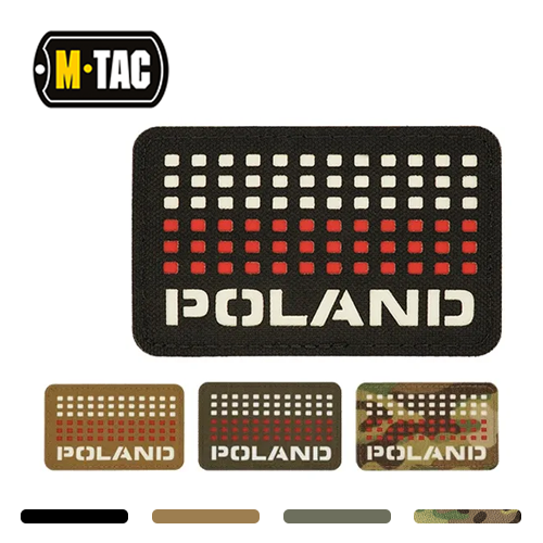 M-TacPoland with Flag Laser Cut Patch