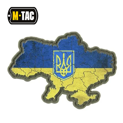 M-TacUkraine Coat of Arms PVC Patch