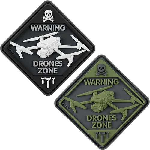 ［M-Tac］Drone Zone PVC Patch
