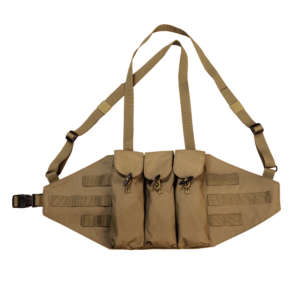 added some molle to a cheap repro type 56 and some paint