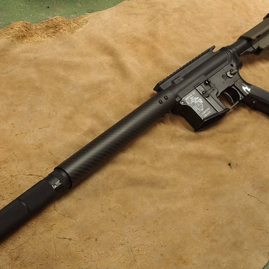 AR系　フリーフロートカーボンハンドガード　7インチ Amazon | AR15 M4 M16 AEG用 7 10 12.5 15 16.5インチ M-LOK
