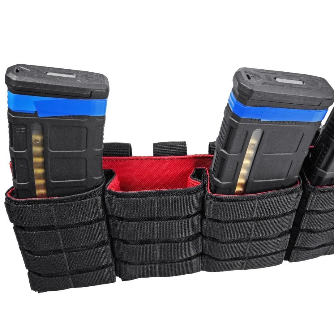 KTactical］4連ライフルマガジンポーチ - ミリタリーショップ