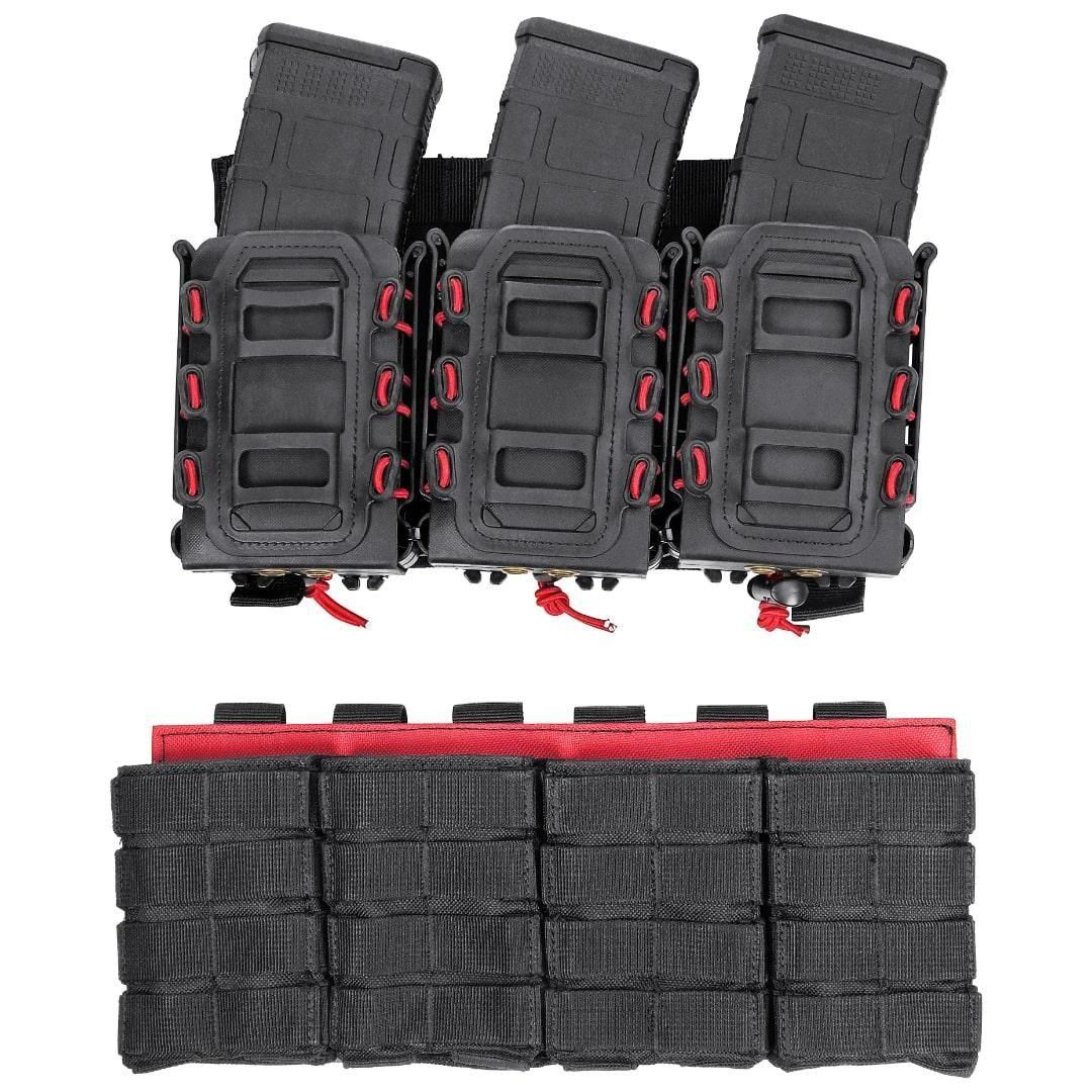 KTactical］4連ライフルマガジンポーチ - ミリタリーショップ