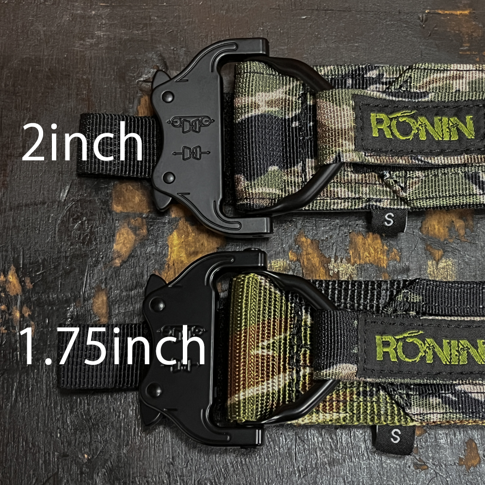 訳アリ特価品】 Roninスタイル TFベルト 2inch - ミリタリー