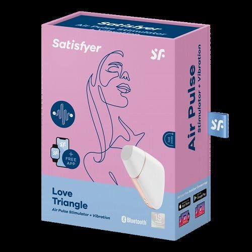 Satisfyer Love Triangle White(サティスファイヤー ラブトライアングル ホワイト)