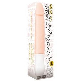 最高の柔らかリアルずっぽりバイブ L