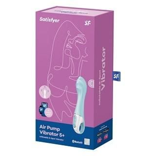 Satisfyer Air Pump Vibrator 5+ʥƥե䡼ѥץХ֥졼ե֥ץ饹