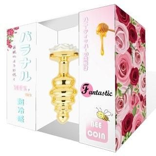バラナル 超冷感アナルコーン M ホワイトバラ