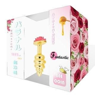 バラナル 超冷感アナルコーン Sピンクバラ