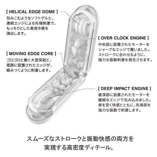 TENGA FLIP ZERO GRAVITY ELECTRONIC VIBRATION WHITEʥƥ󥬥եåץƥ쥯ȥ˥åХ֥졼