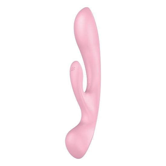 Satisfyer Triple Oh Pinkʥƥե䡼 ȥץ륪ԥ󥯡