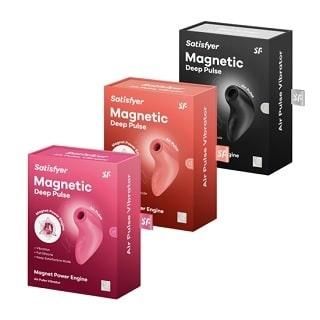 【卒業・新生活応援セール!通常9900円→7810円】Satisfyer Magnetic Deep Pulse (サティスファイヤー マグネティックディープパルス) 各色