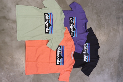 patagonia casting LOGO organic cottonTEE