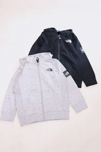 THE NORTH FACE KID'S【ザ ノースフェイス キッズ】 Square Logo Full Zip