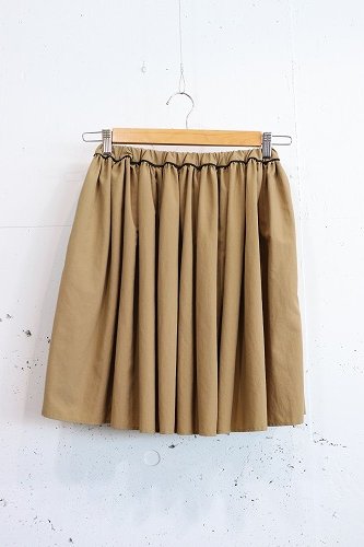 ARCH&LINE 【アーチアンドライン】 AIRLY GATHER SKIRT SOLID