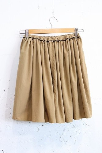 ARCH&LINE 【アーチアンドライン】 AIRLY GATHER SKIRT SOLID